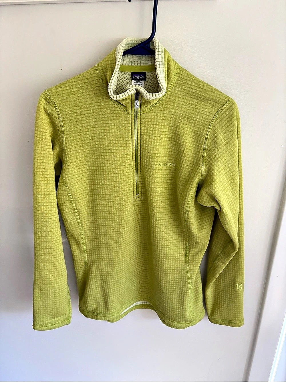 Patagonia R1 Air 1/4-Zip Pullover Women's Green Medium